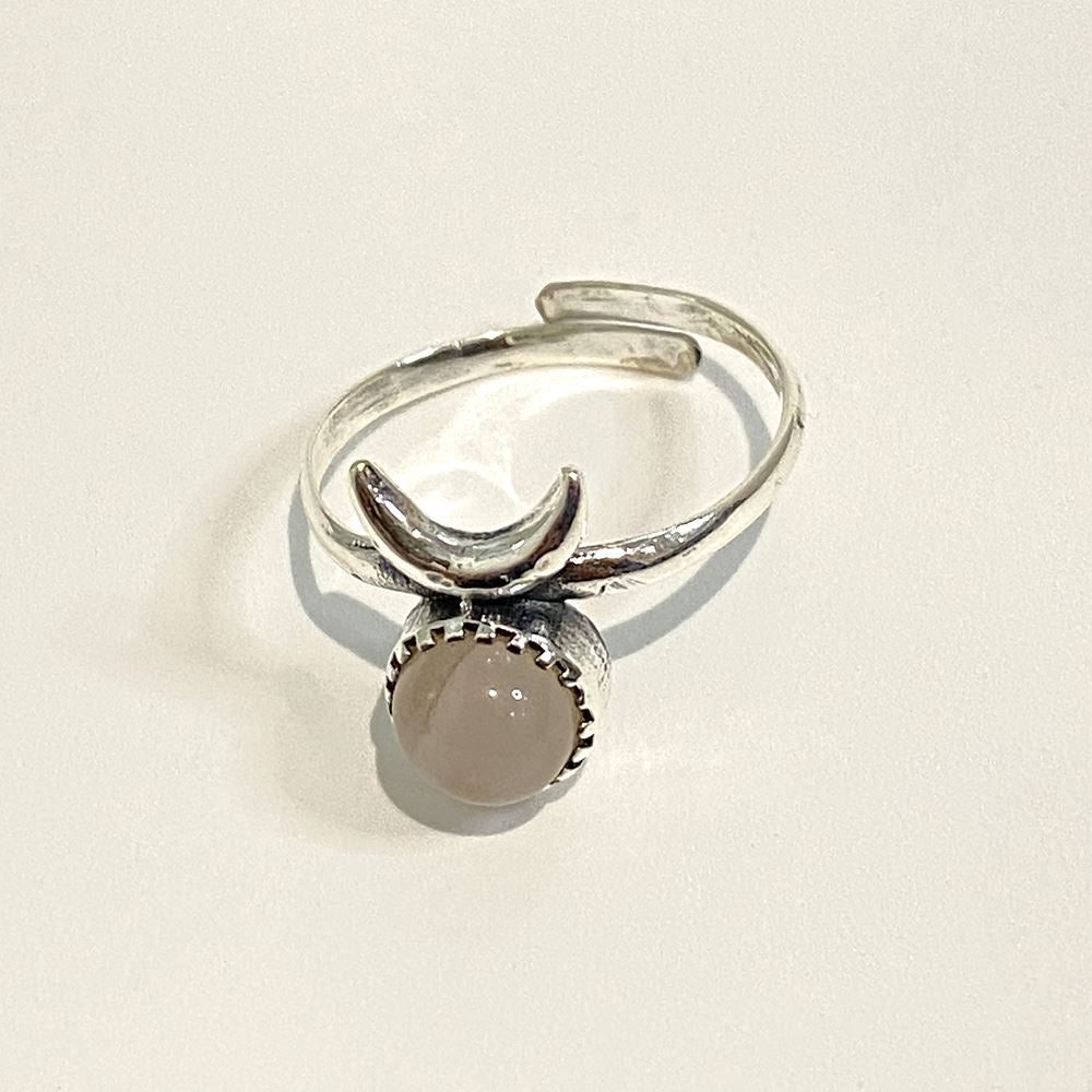Silver-Plated Adjustable Ring (#40)