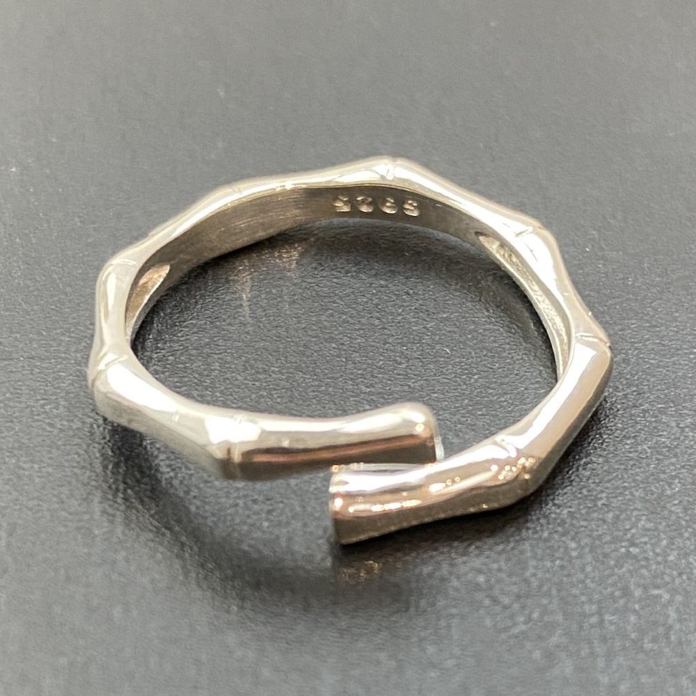 Silver-Plated Adjustable Ring (#62)