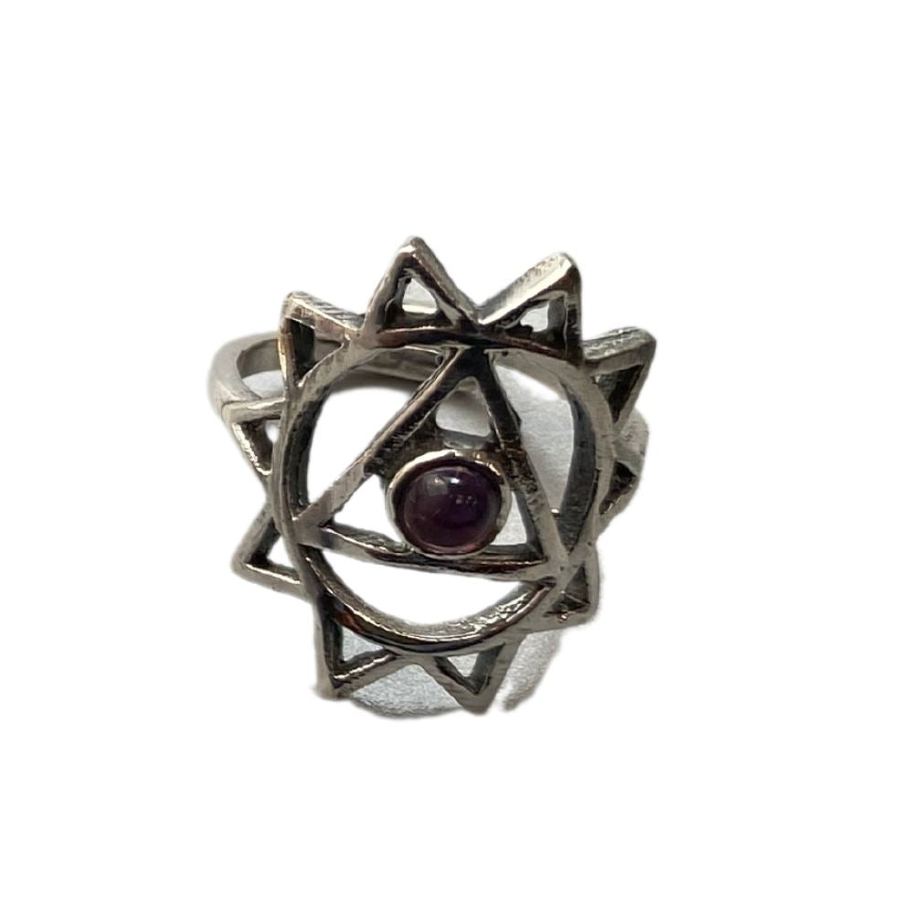 Silver-Plated Adjustable Ring (#24)