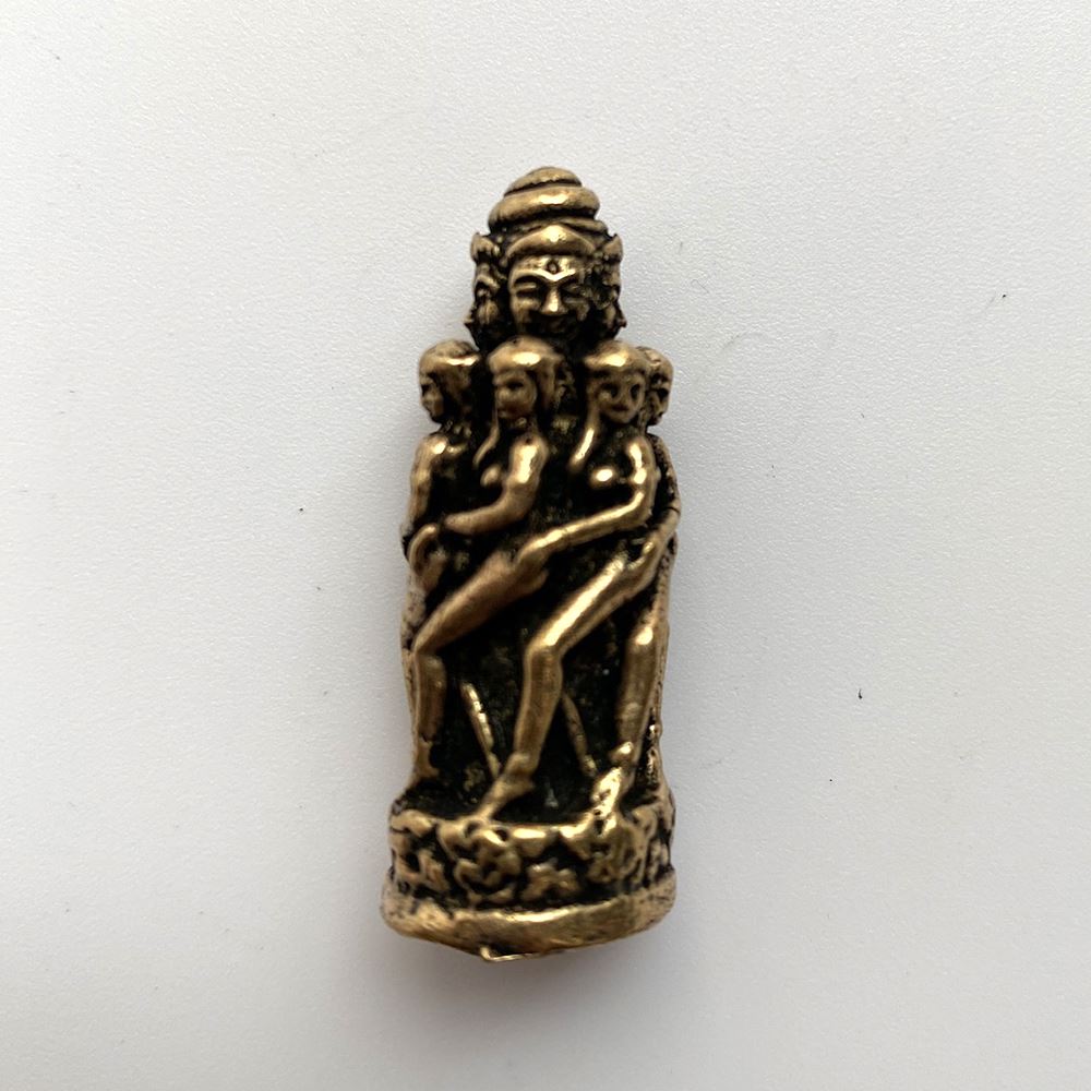 Miniature Brass Figurine, Design #096