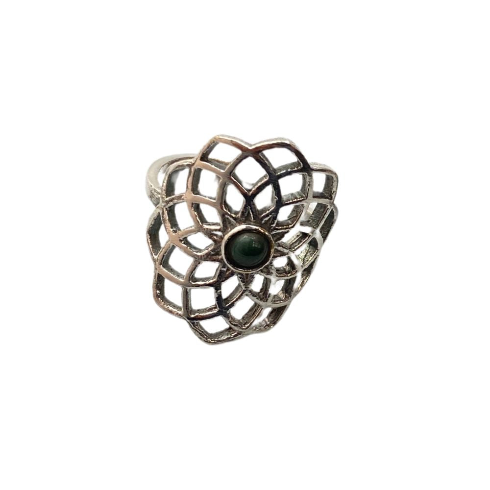 Silver-Plated Adjustable Ring (#21)