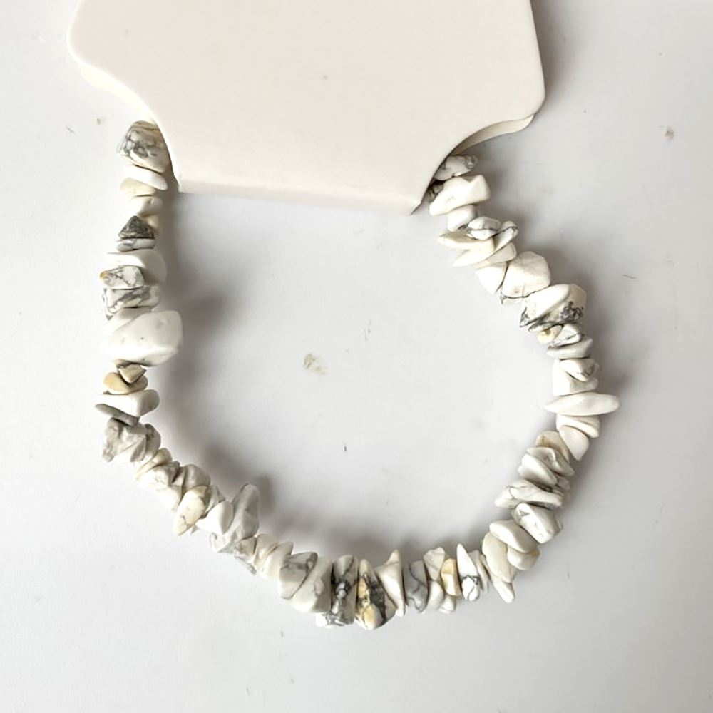 Gemstone Chip Stretch Bracelet