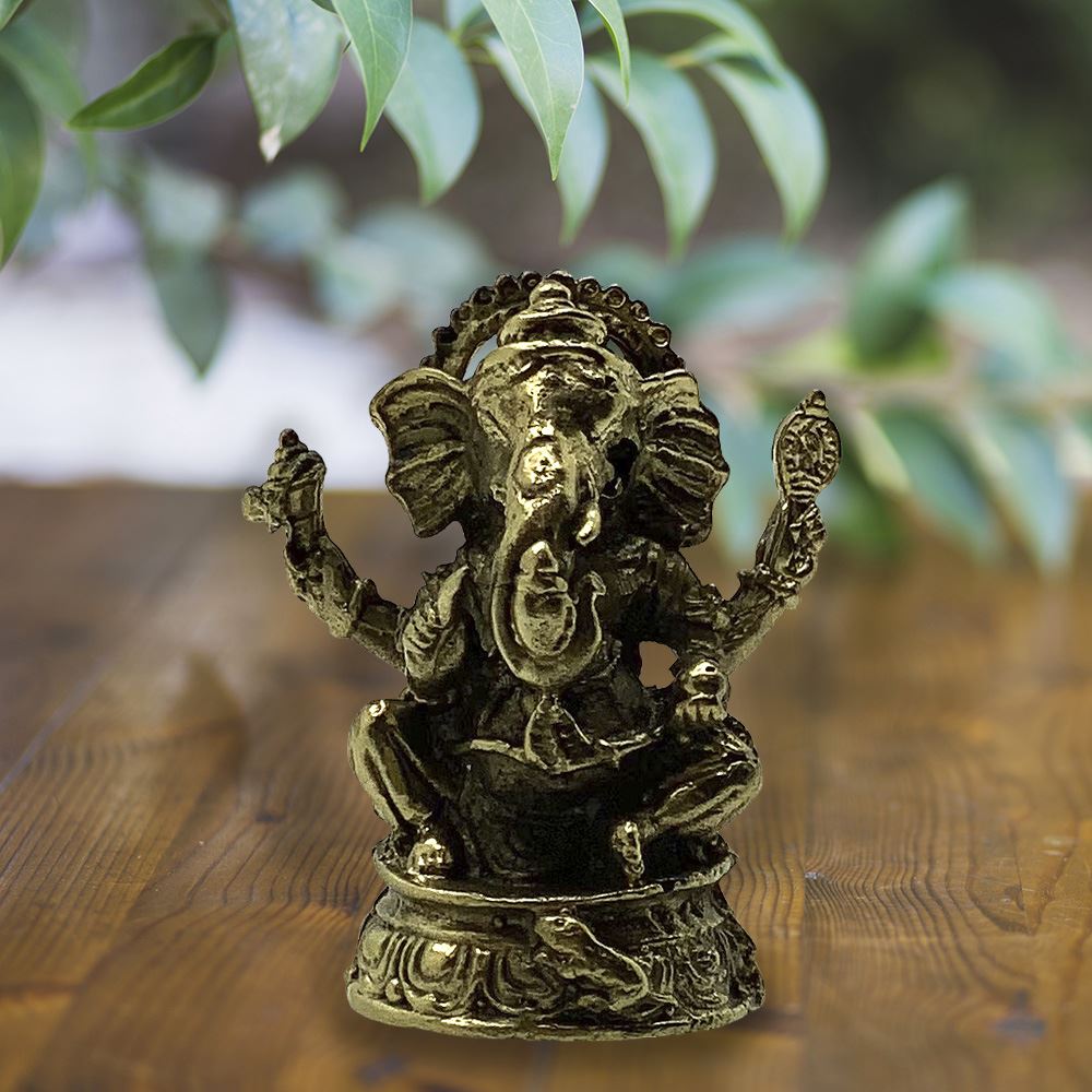 Miniature Brass Figurine, Design #035