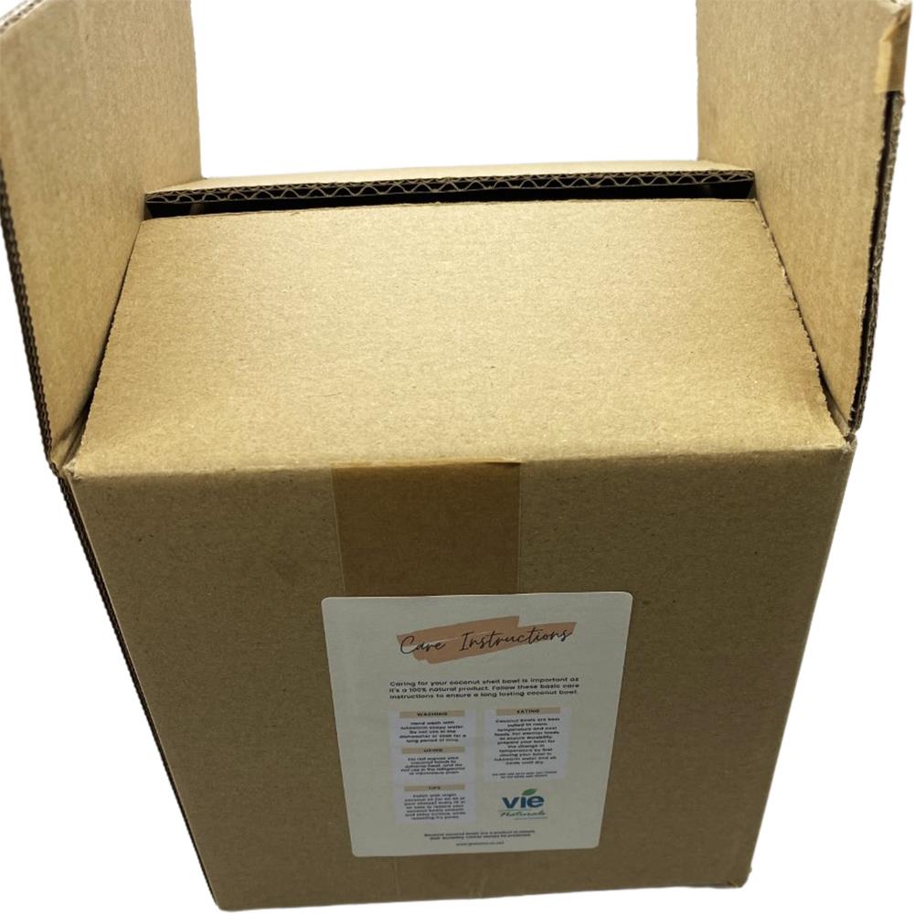 Coconut Bowls and Spoons, Set of 2