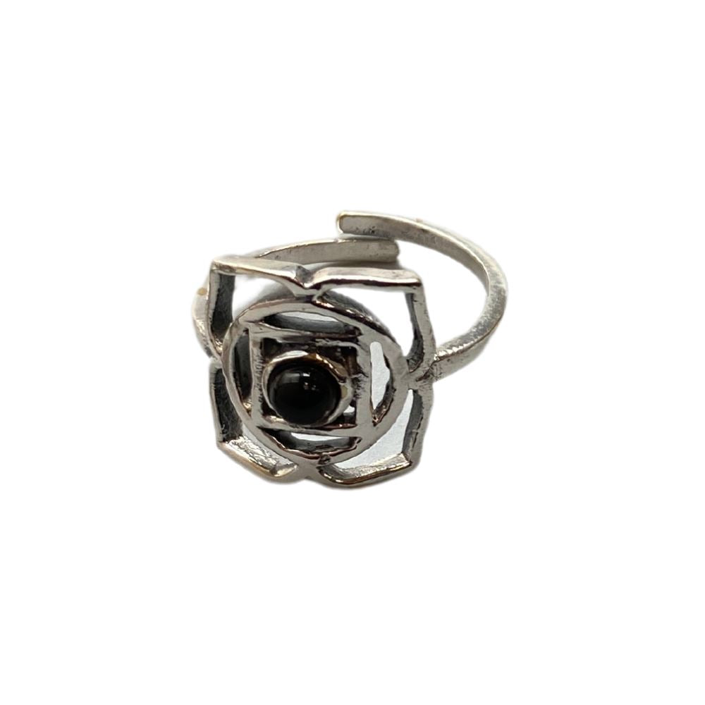 Silver-Plated Adjustable Ring (#19)