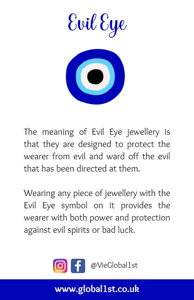 Evil Eye Hamsa Hand Keychain
