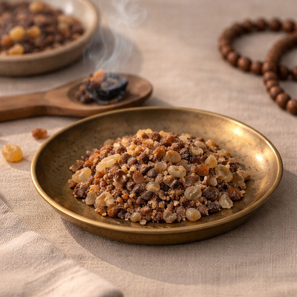 Resin Incense, 50g, Frank and Myrrh