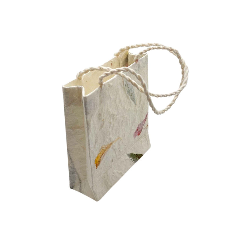 Mulberry Paper Gift Bag, 9x10x3cm, Single