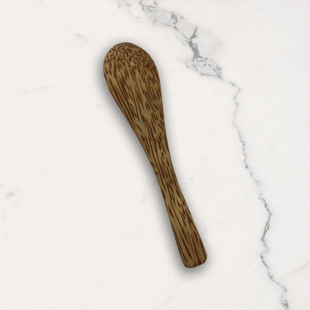 Coconut Wood Spoon, Miniature, Single, 12cm