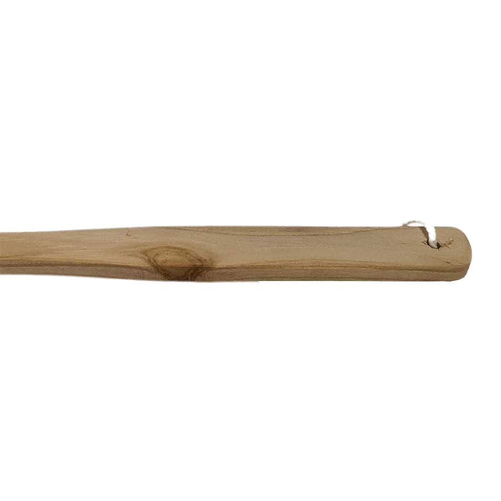 Large Loofah with Wooden Handle