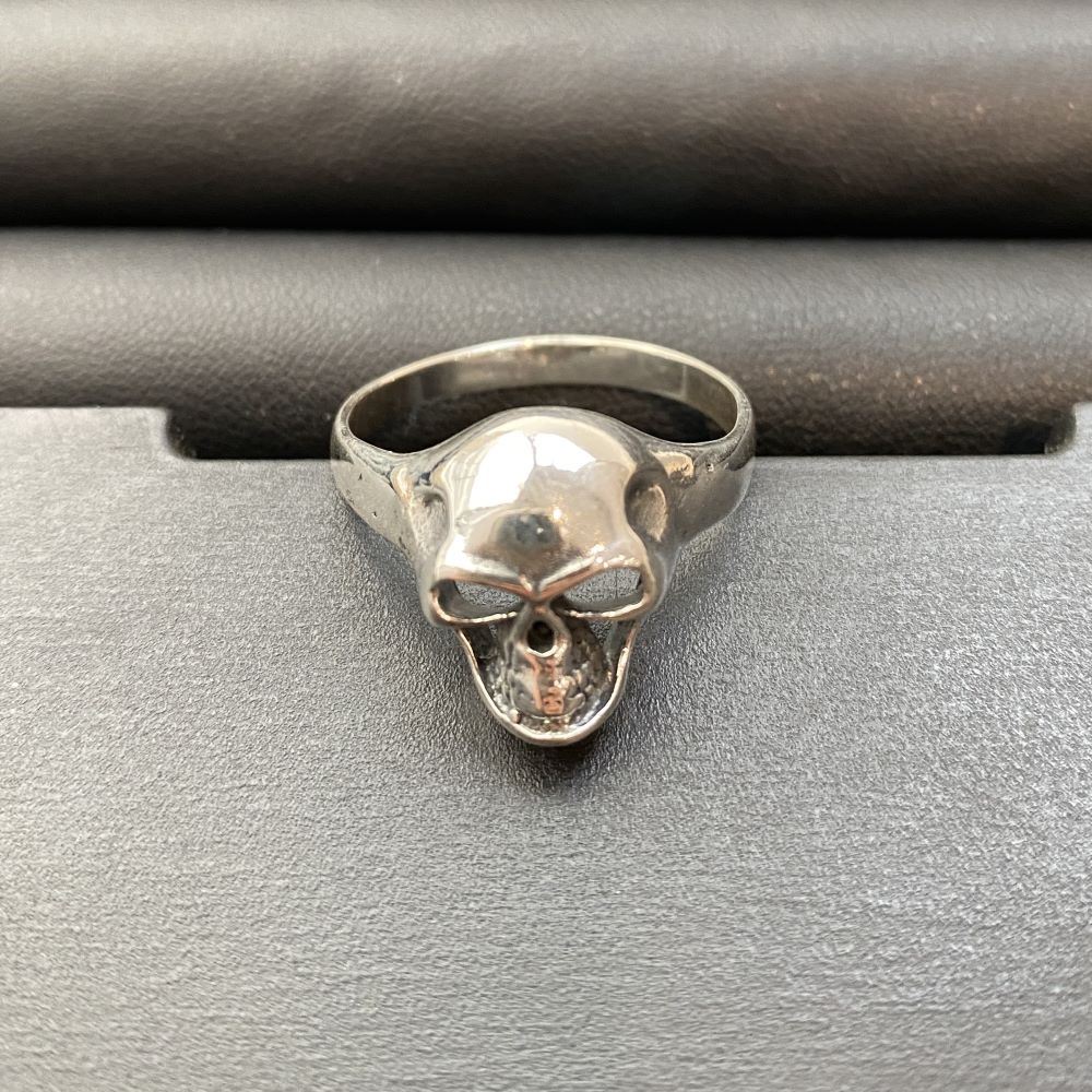 Silver-Plated Gothic Ring (#54)