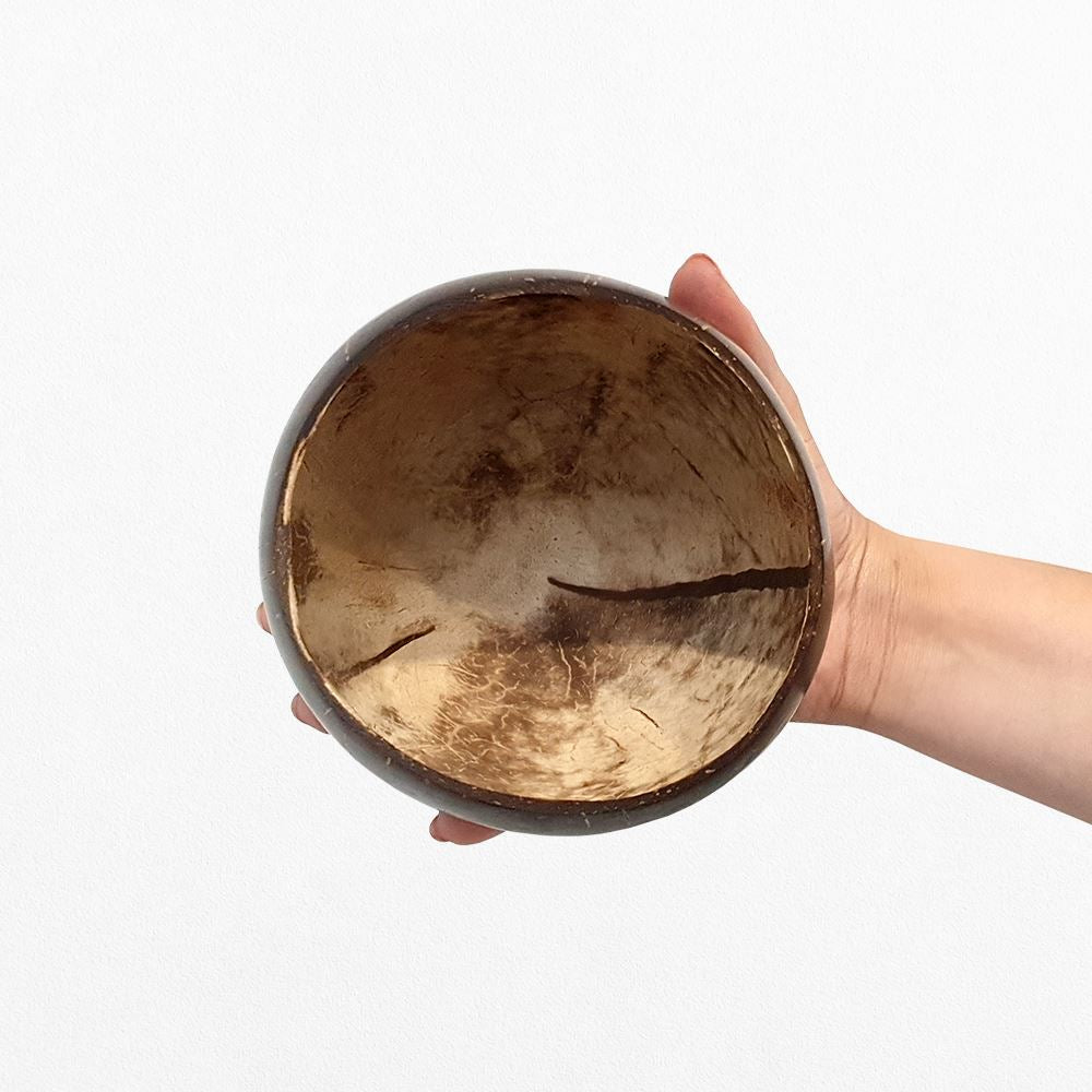 Coconut Bowl, Large, 13-15cm Diameter