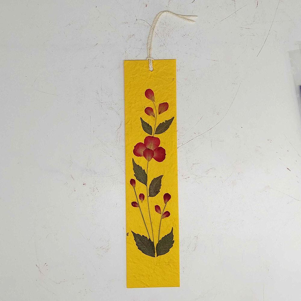 Colourful Flower Mulberry Bookmarks