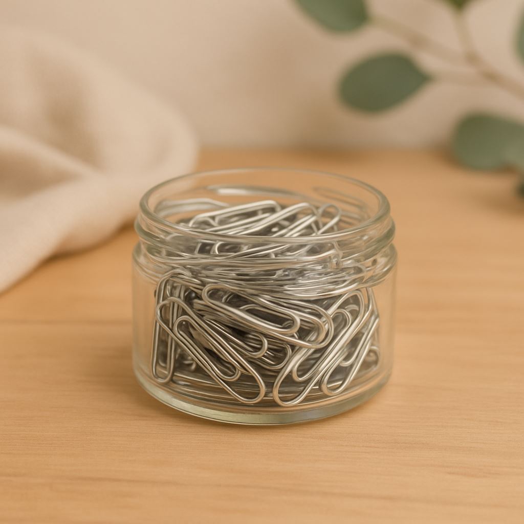 Glass Jar with Metal Lid, 200ml, 7.5x5cm