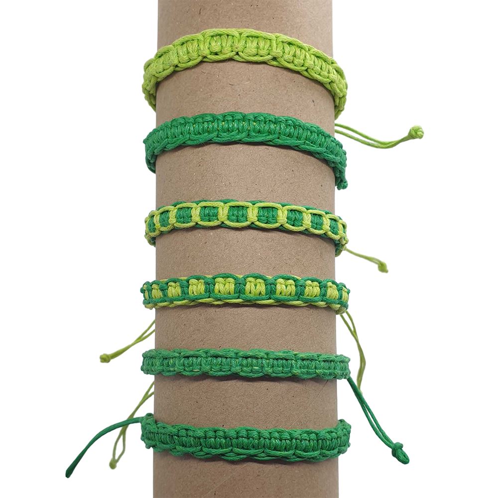 Green Friendship Bracelet