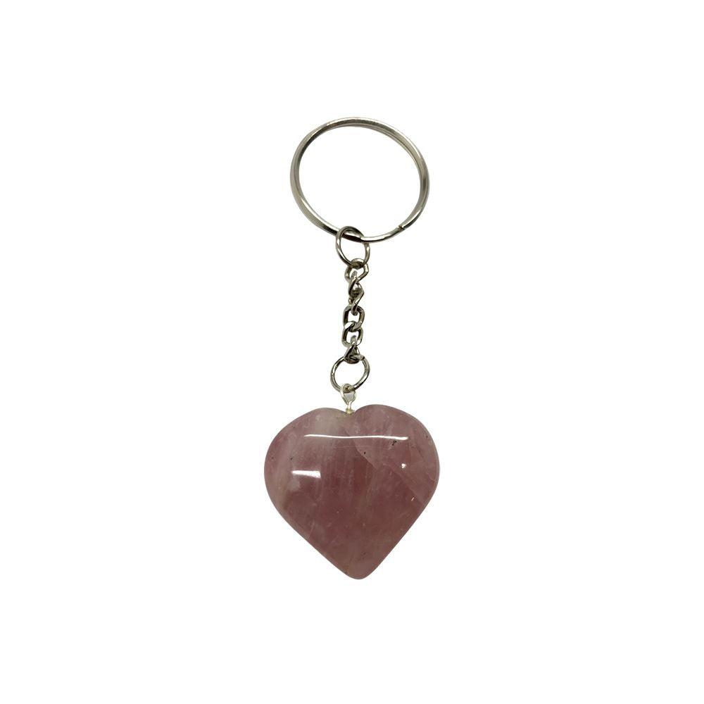 Crystal Heart Keychain, 10x3cm