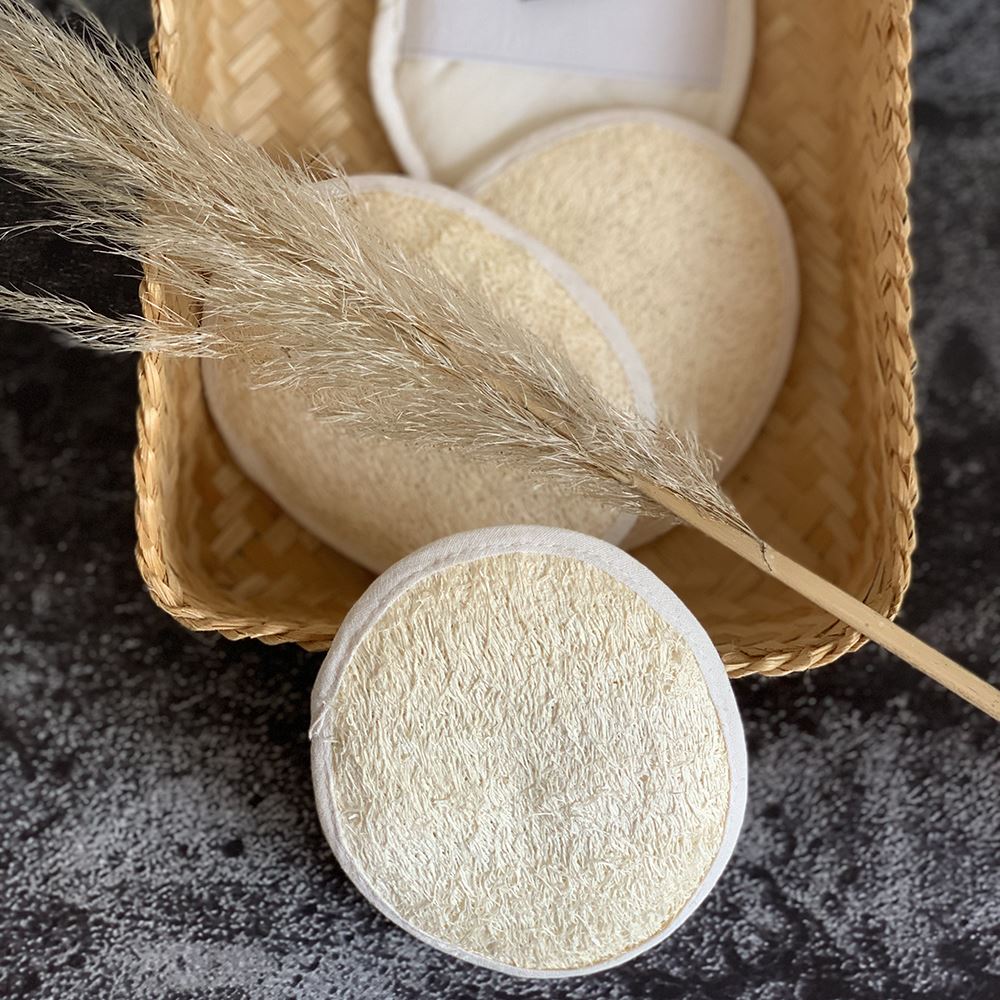 Loofah Mitt Oval, 12x10cm