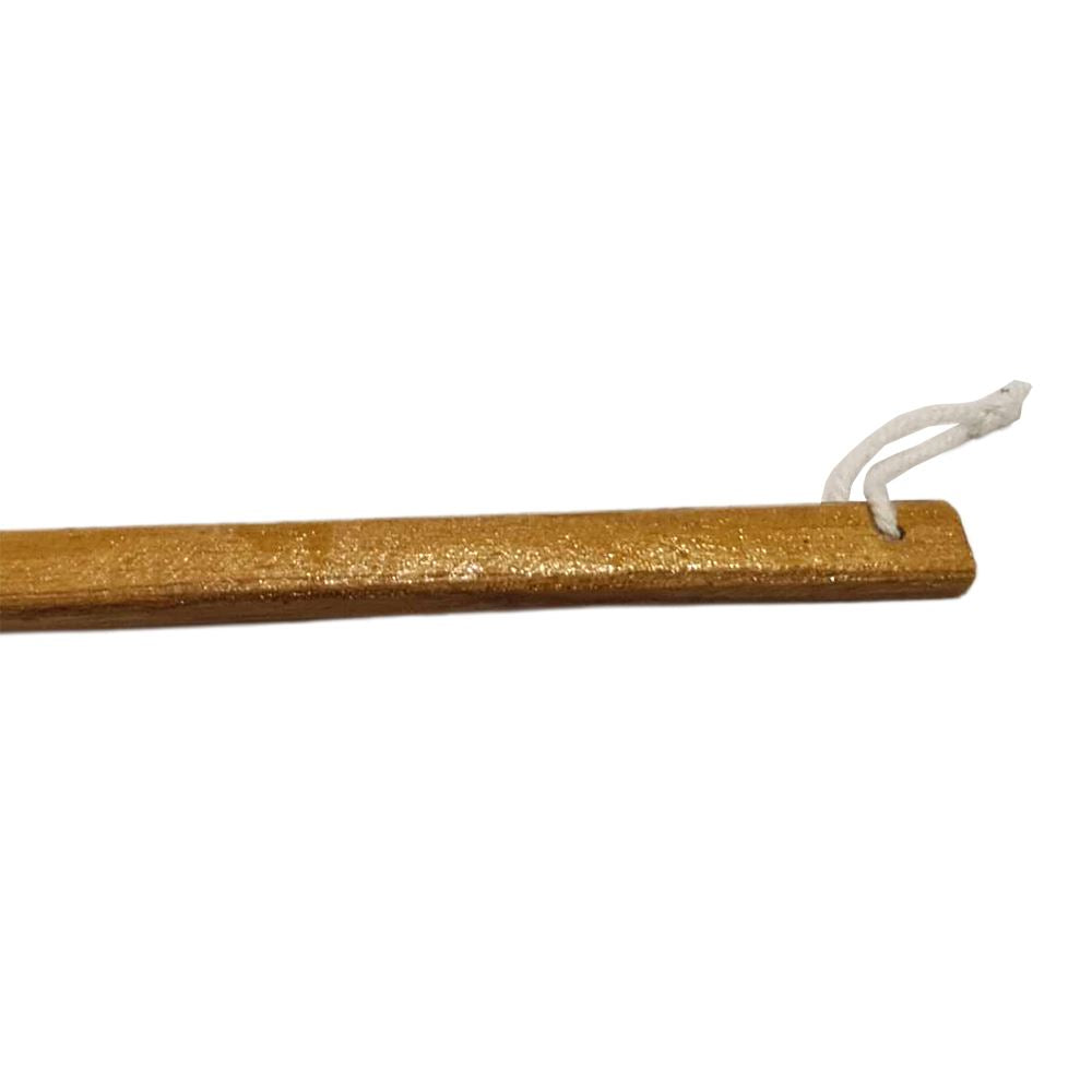 Medium Loofah with Wooden Handle - image 4