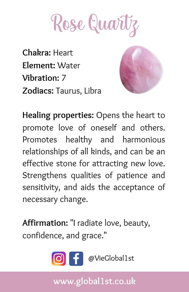 Wood Bracelet with Rose Quartz