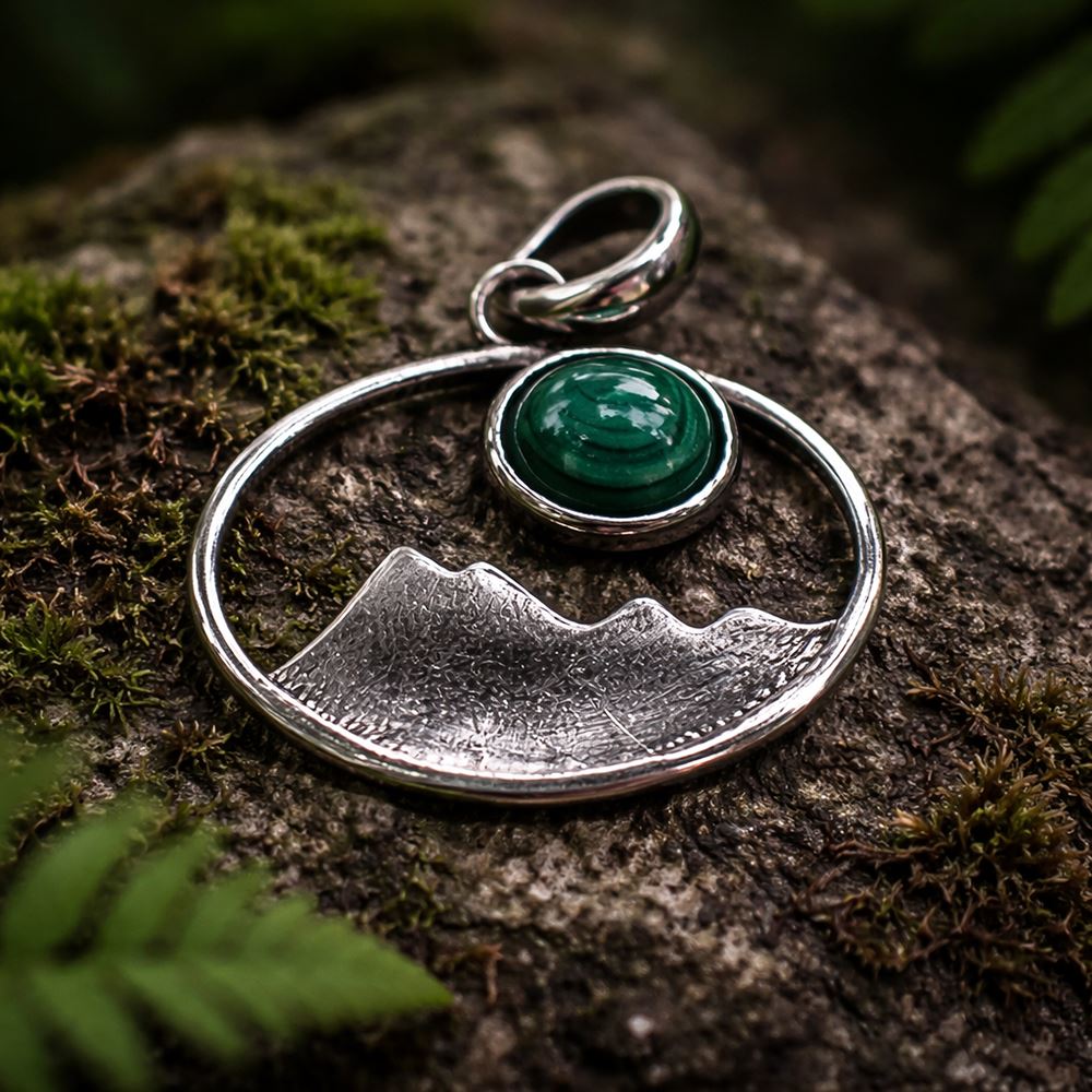 Silver-Plated Pendant (without Chain) (#02), 2.5x1.5cm