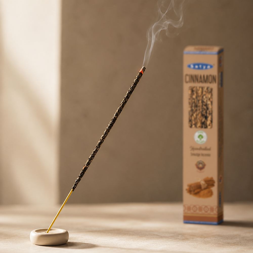 Satya Smudge Incense Sticks, 12 Packs x 25g