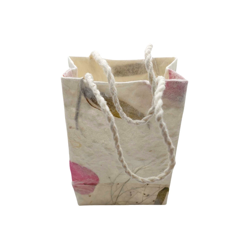 Mulberry Paper Gift Bag, 7x10x4cm, Pack of 10