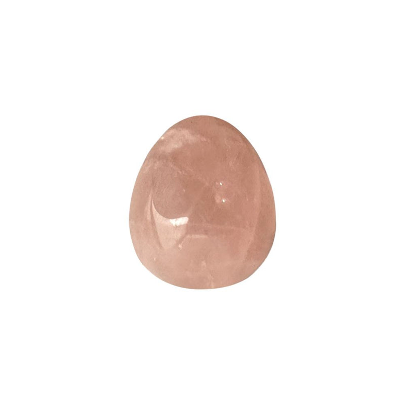 Mini Egg, 2x1.5cm, Rose Quartz