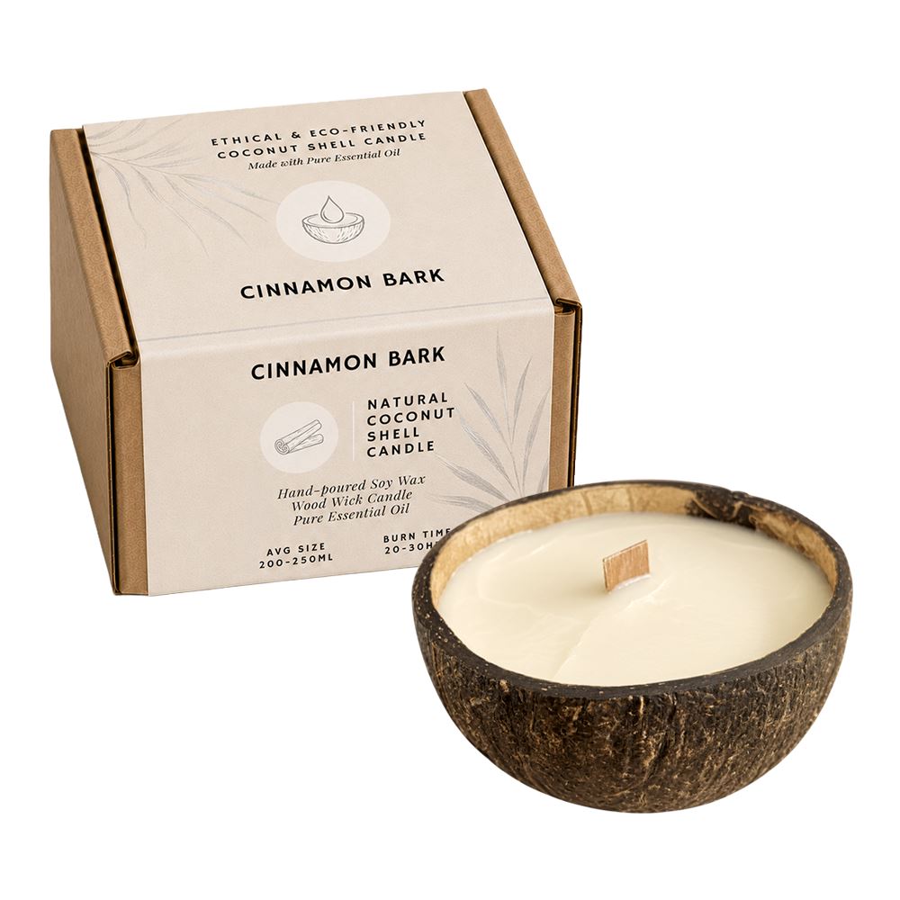 Coconut Shell Candle with Essential Oil - image 11