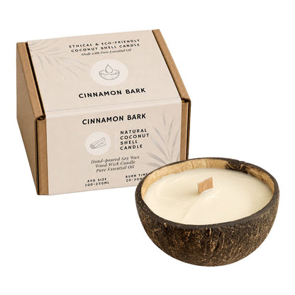 Coconut Shell Candle with Essential Oil - image 11