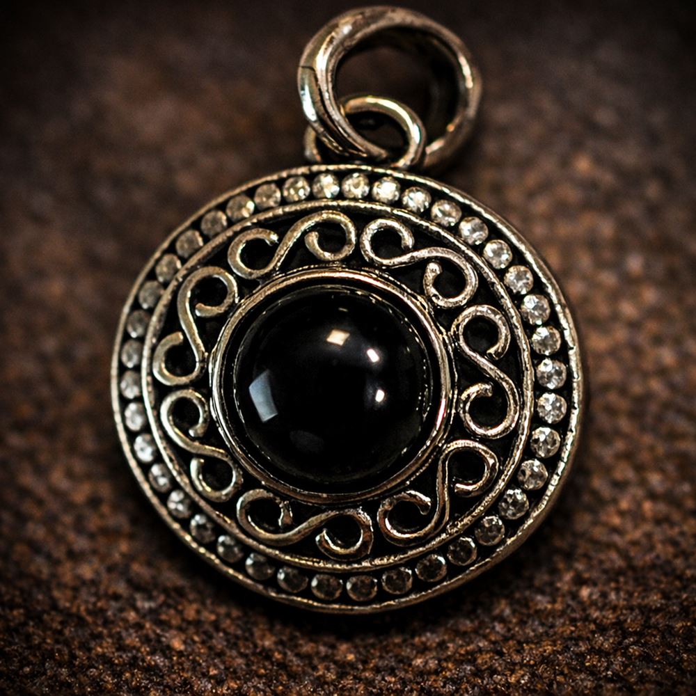 Silver-Plated Pendant (without Chain) (#03), 2x2cm