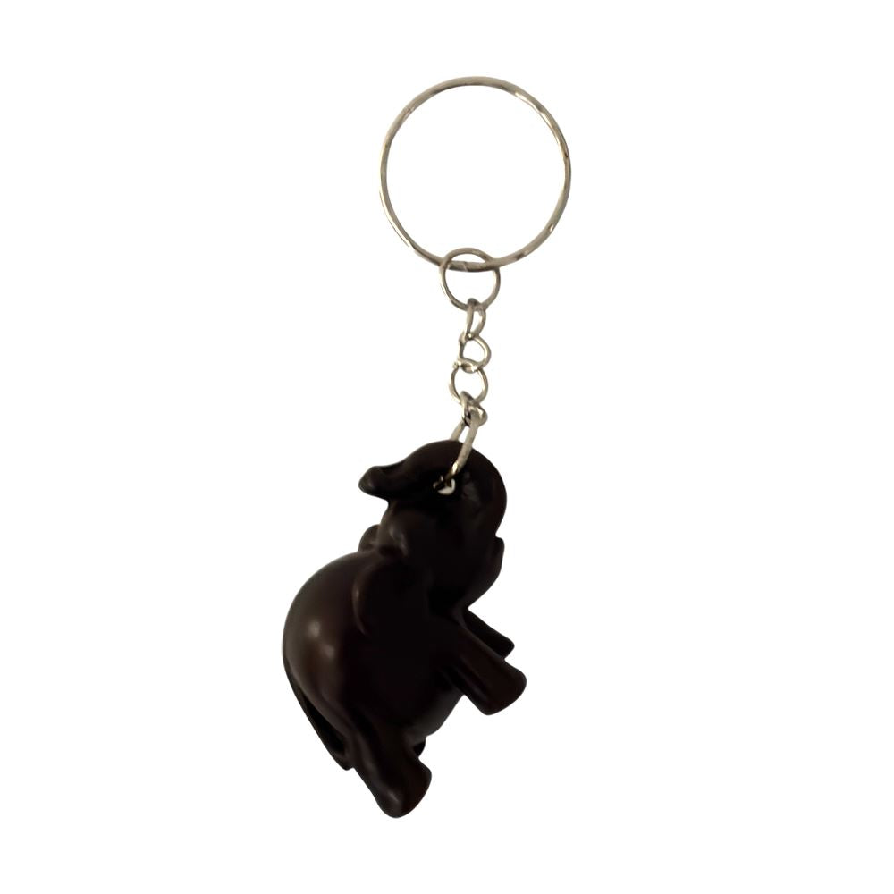 Wooden Keychain, Elephant, Assorted Design