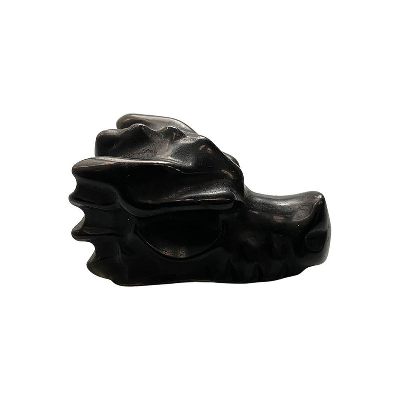 Dragon's Head, 5x4x3cm, Black Obsidian