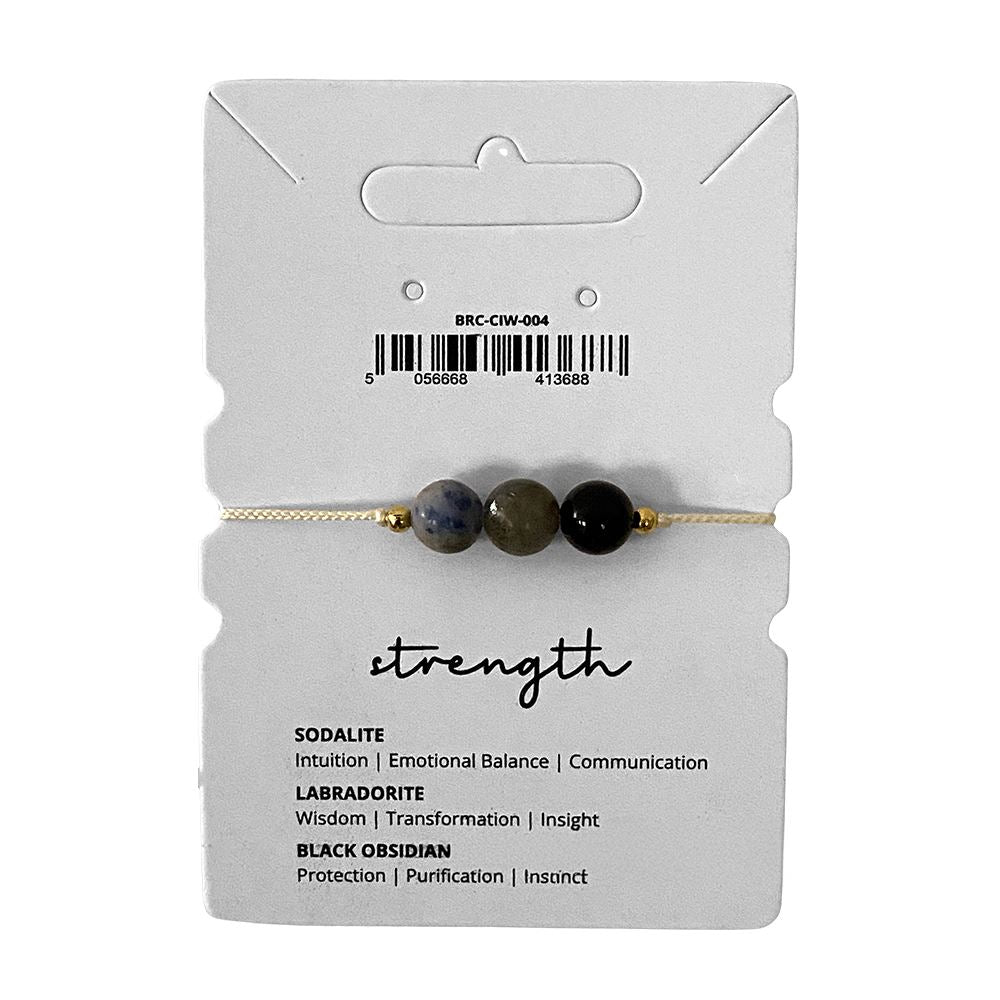 Crystal Intention Wristlet