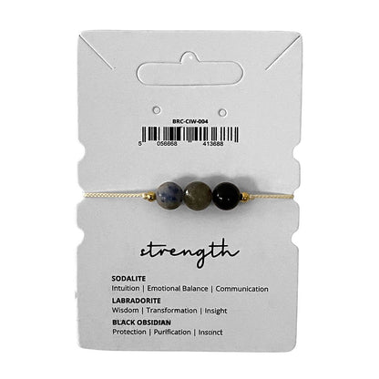 Crystal Intention Wristlet