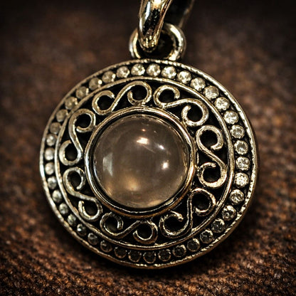 Silver-Plated Pendant (without Chain) (#03), 2x2cm