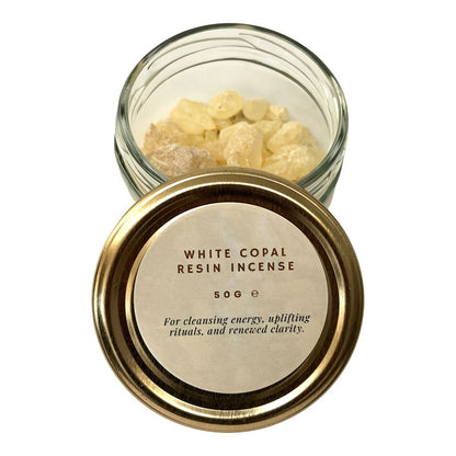 Resin Incense, 50g, White Copal