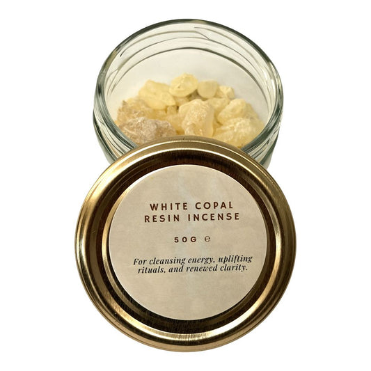 Resin Incense, 50g, White Copal