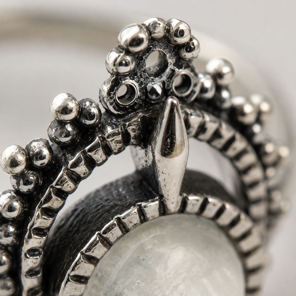 Silver-Plated Adjustable Ring (#11)