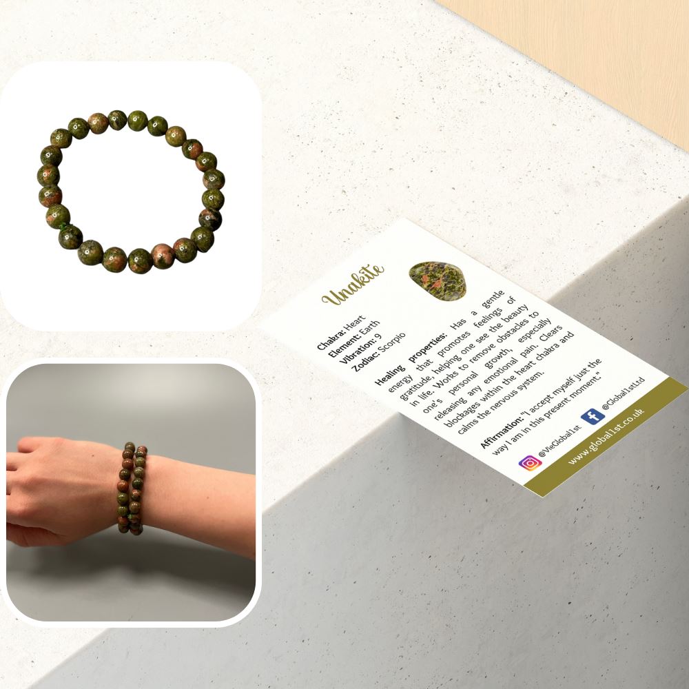 Crystal Bracelet, 8mm