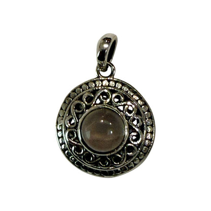 Silver-Plated Pendant (without Chain) (#03), 2x2cm
