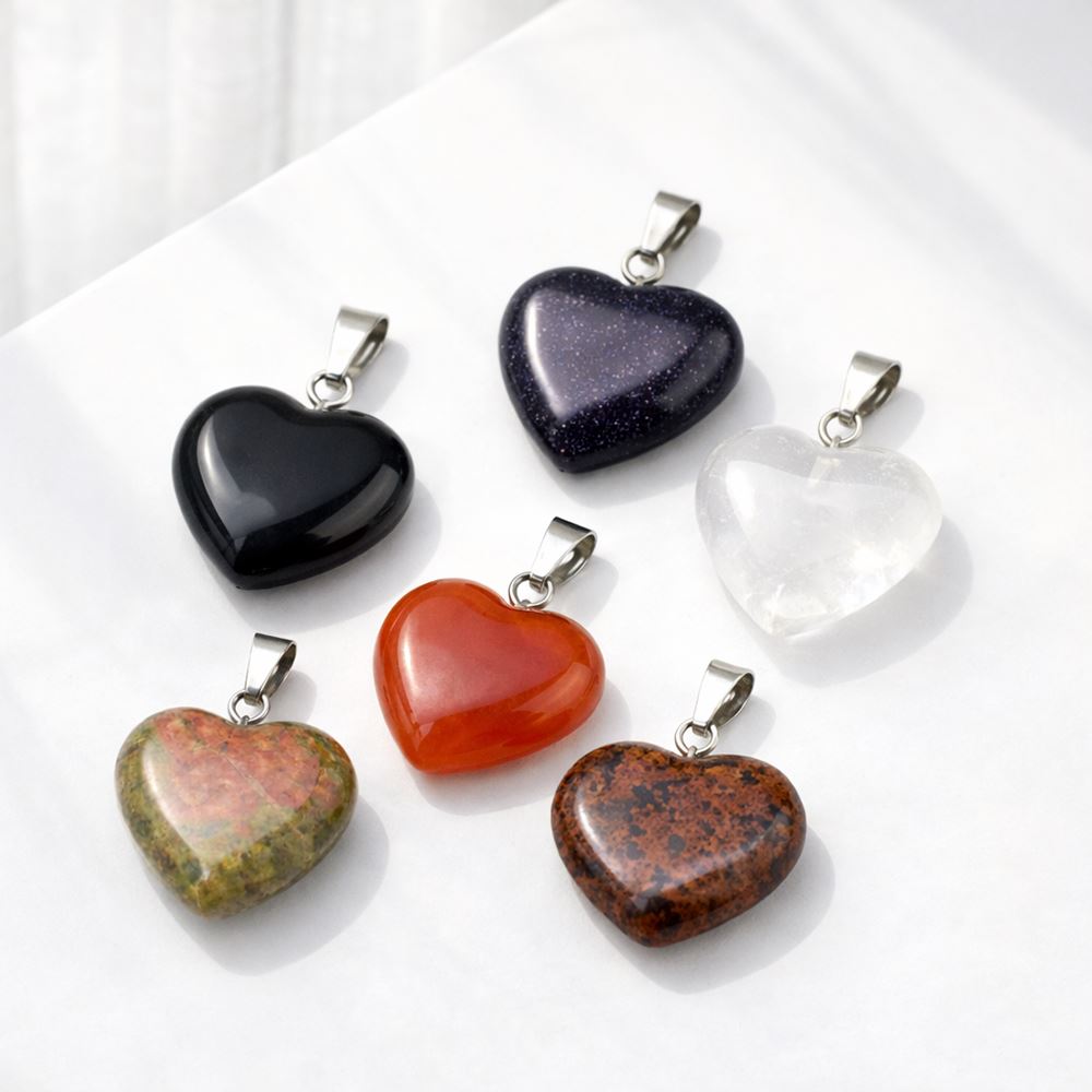 Heart Pendant, 2.2x2.1cm