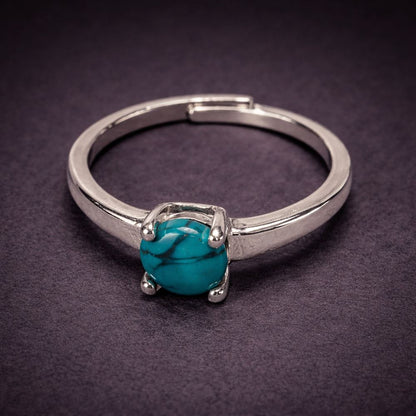 Silver-Plated Adjustable Ring (#32)