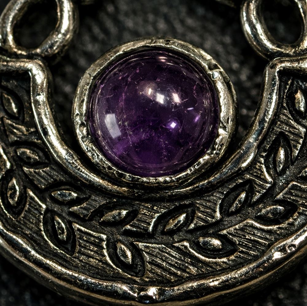 Silver-Plated Pendant (without Chain) (#09), 3x2cm