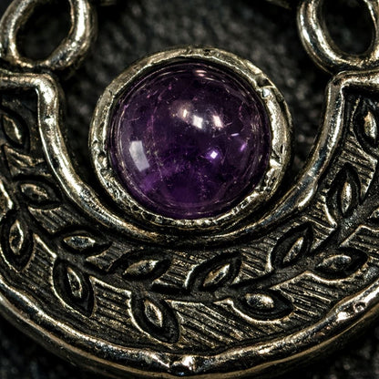 Silver-Plated Pendant (without Chain) (#09), 3x2cm