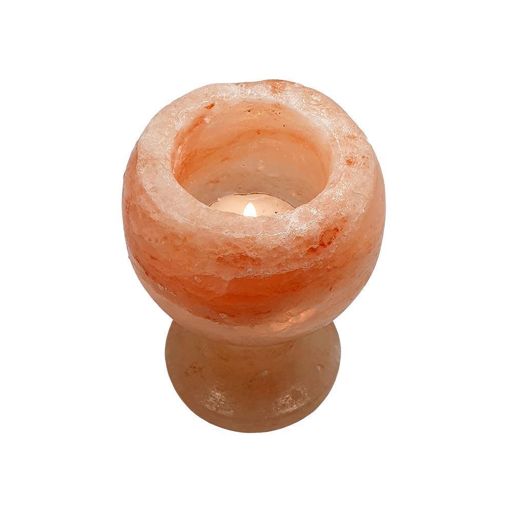 Himalayan Salt Rock Tealight Holder Small