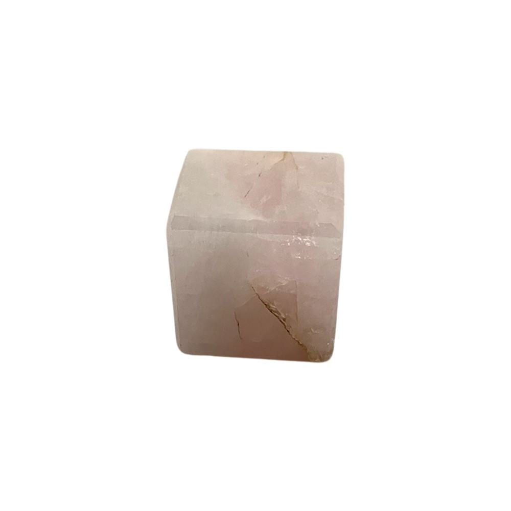 Crystal Cube, 1.5-2cm, Rose Quartz