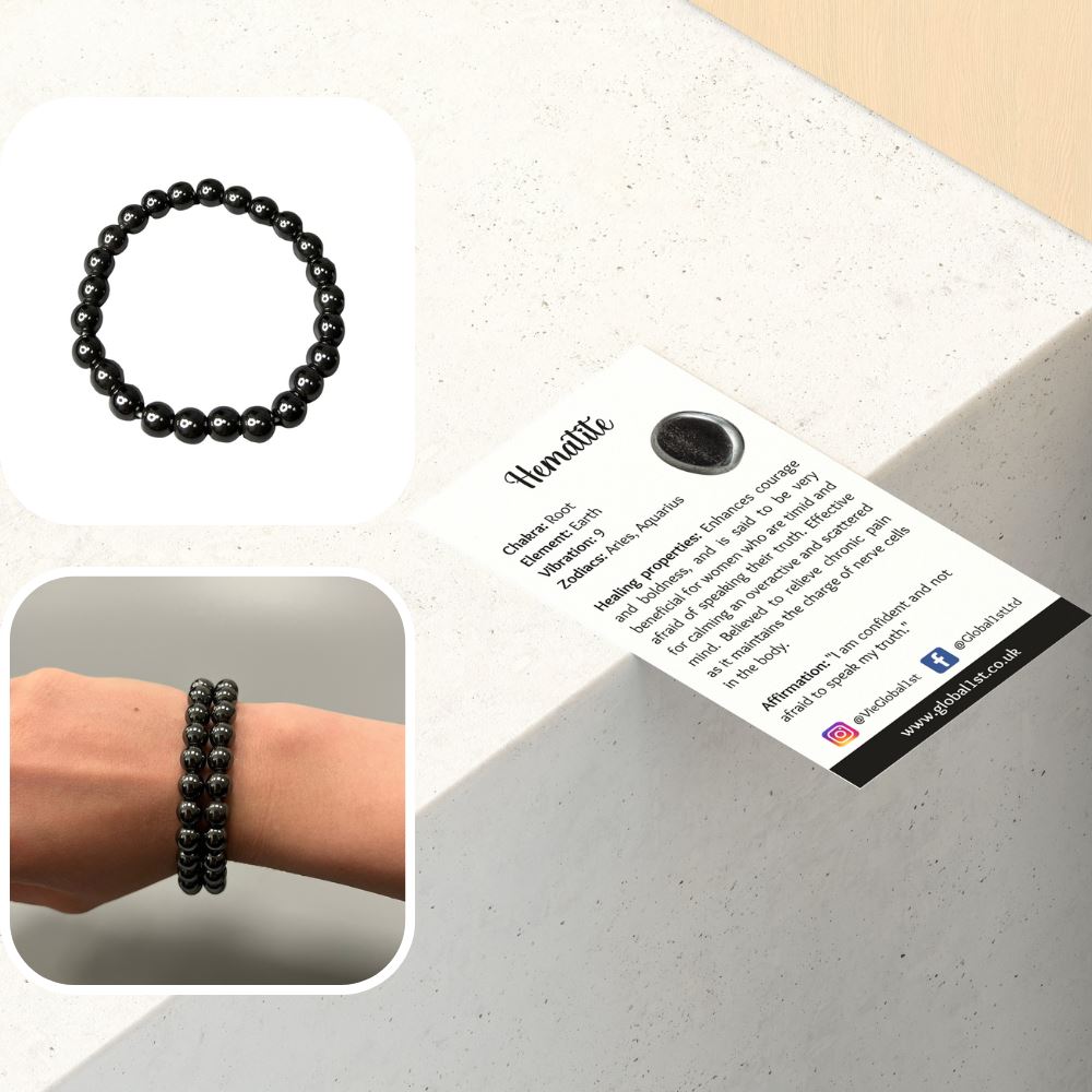 Crystal Bracelet, 8mm