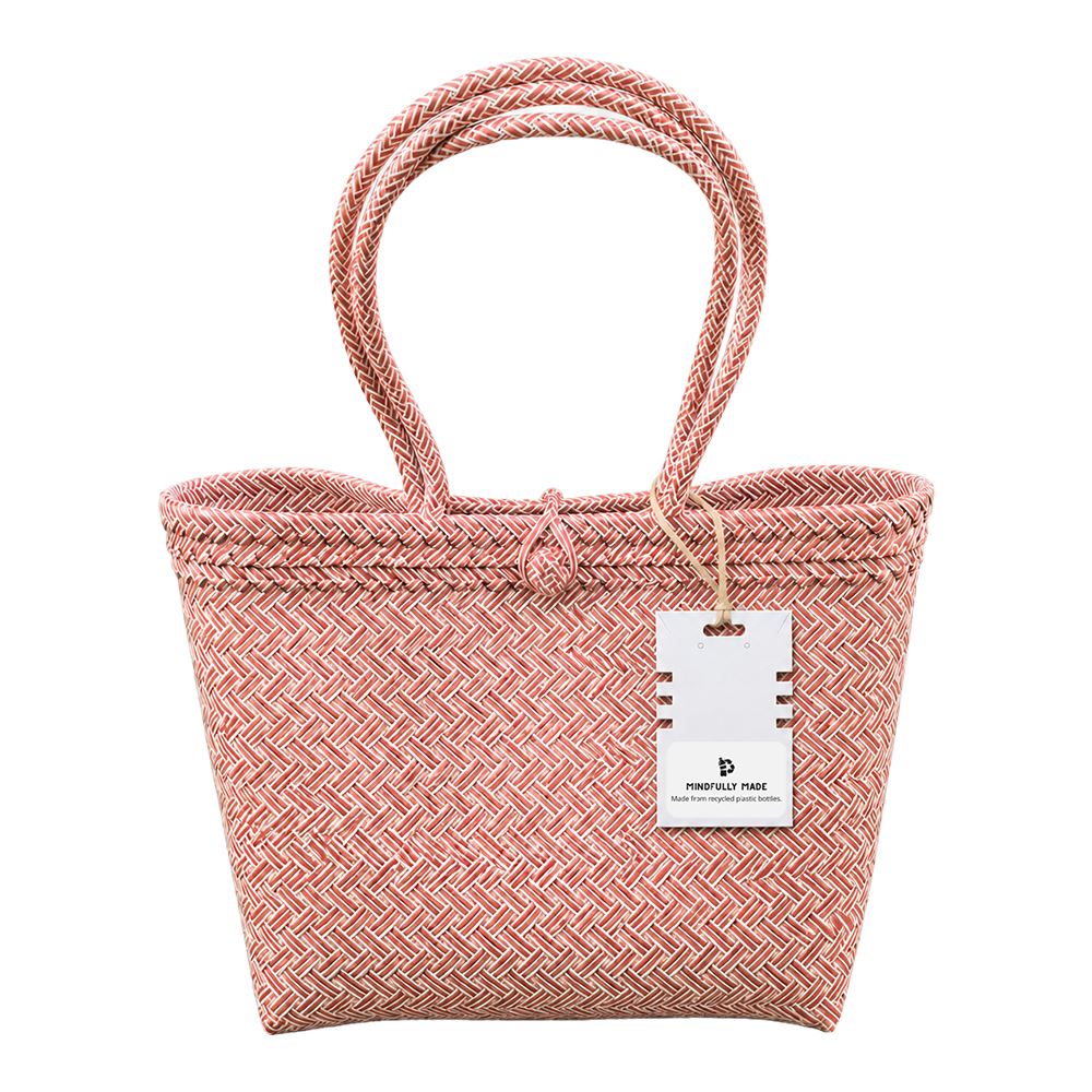 Recycled Plastic Woven Beach/Tote Long Strapped Bag, Large - image 19