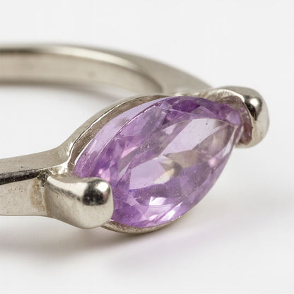 Silver-Plated Adjustable Ring (#34)