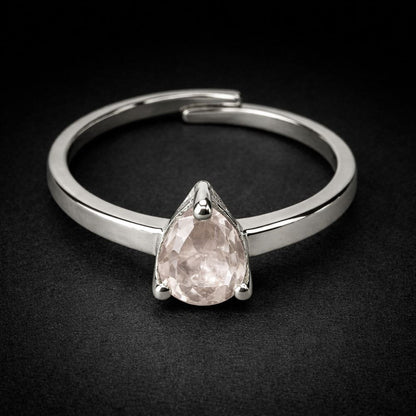 Silver-Plated Adjustable Ring (#35)